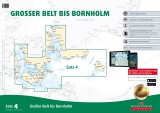 Sportbootkarten Satz 4: Großer Belt bis Bornholm (Ausgabe 2016) - 