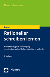 Rationeller schreiben lernen - Edmund Brandt