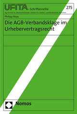 Die AGB-Verbandsklage im Urhebervertragsrecht - Philipp Roos