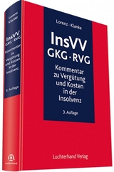 InsVV - GKG - RVG - Lorenz, Karl-Heinrich; Klanke, Dieter