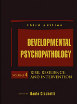 Developmental Psychopathology, Risk, Resilience, and Intervention - Cicchetti, Dante