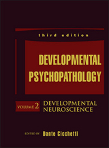 Developmental Psychopathology, Developmental Neuroscience - Cicchetti, Dante