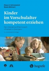 Kinder im Vorschulalter kompetent erziehen - Klaus A. Schneewind, Beate Böhmert