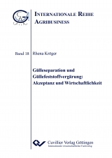Gülleseparation und Güllefeststoffvergärung - Rhena Kröger