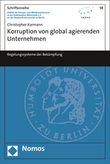 Korruption von global agierenden Unternehmen - Christopher Karmann