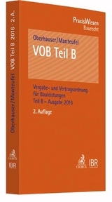 VOB Teil B - Oberhauser, Iris; Manteufel, Thomas