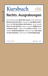 Kursbuch 186 - Felixberger, Peter; Nassehi, Armin