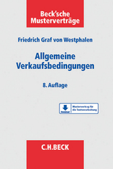 Allgemeine Verkaufsbedingungen - Westphalen, Friedrich Graf von