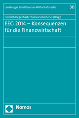 EEG 2014 - Konsequenzen für die Finanzwirtschaft - 