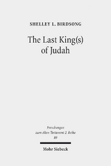 The Last King(s) of Judah - Shelley L. Birdsong