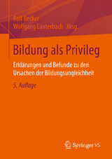 Bildung als Privileg - 