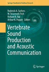 Vertebrate Sound Production and Acoustic Communication - 