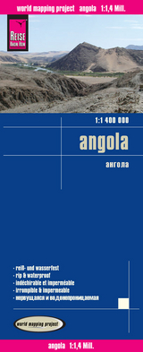 Reise Know-How Landkarte Angola (1:1.400.000) - Reise Know-How Verlag Reise Know-How Verlag Peter Rump