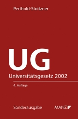 Universitätsgesetz 2002 - UG - Perthold-Stoitzner, Bettina