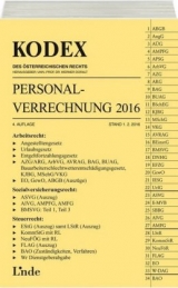 KODEX Personalverrechnung 2016 - Hofbauer, Josef; Doralt, Werner