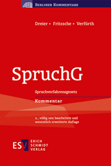 SpruchG - Dreier, Peter; Fritzsche, Michael; Verfürth, Ludger C.