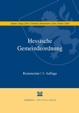 Hessische Gemeindeordnung (HGO) - David Rauber, Matthias Rupp, Katrin Stein, Helmut Schmidt, Gerhard Bennemann, Thomas Euler, Tim Ruder, Andreas Stöhr