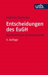 Entscheidungen des EuGH - Matthias Pechstein