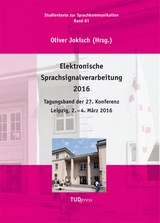 Elektronische Sprachsignalverarbeitung 2016 - 