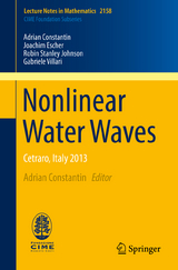 Nonlinear Water Waves - Adrian Constantin, Joachim Escher, Robin Stanley Johnson, Gabriele Villari