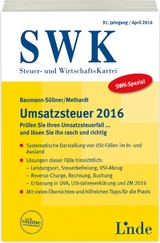 SWK-Spezial Umsatzsteuer 2016 - Susanne Baumann-Söllner, Stefan Melhardt