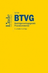 BTVG Bauträgervertragsgesetz - Gartner, Herbert
