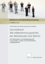 Sammelband: Alle Mitbestimmungsrechte des Betriebsrates laut BetrVG - Jean-Martin Jünger, Gero Schneider, Carsten Gebel