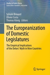 Europeanization of Domestic Legislatures - 