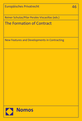 The Formation of Contract - Reiner Schulze, Pilar Perales Viscasillas