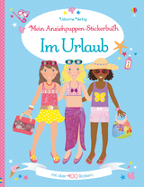 Mein Anziehpuppen-Stickerbuch - Im Urlaub - Bowman, Lucy