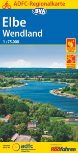 ADFC-Regionalkarte Elbe Wendland 1:75.000, reiß- und wetterfest, GPS-Tracks Download - 