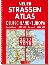 Neuer Straßenatlas Deutschland/Europa 2017/2018 - 