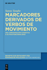 Marcadores derivados de verbos de movimiento - Sanne Tanghe