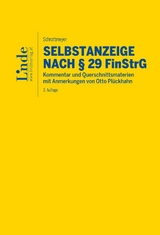 Selbstanzeige nach § 29 FinStrG - Schrottmeyer, Norbert