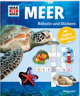 WAS IST WAS Rätseln und Stickern: Meer - Lisa Hebler