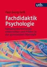 Fachdidaktik Psychologie - Paul Georg Geiß