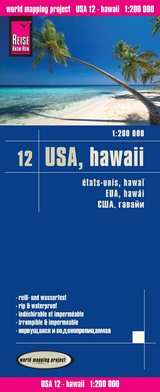 Reise Know-How Landkarte USA 12, Hawaii (1:200.000) - Peter Rump, Reise Know-How Verlag