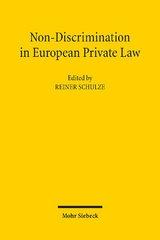 Non-Discrimination in European Private Law - 