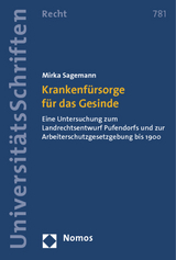 Krankenfürsorge für das Gesinde - Mirka Sagemann