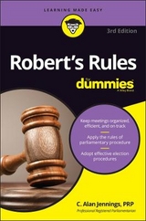 Robert′s Rules For Dummies - Jennings, C. Alan