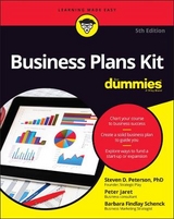 Business Plans Kit For Dummies - Peterson, Steven D.; Jaret, Peter E.; Schenck, Barbara Findlay