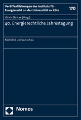 40. Energierechtliche Jahrestagung - 