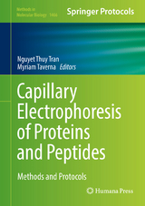 Capillary Electrophoresis of Proteins and Peptides - 