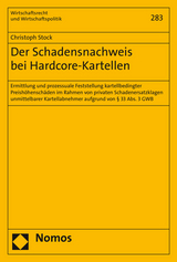 Der Schadensnachweis bei Hardcore-Kartellen - Christoph Stock