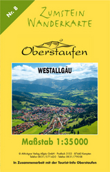 Zumstein Wanderkarte Oberstaufen - 