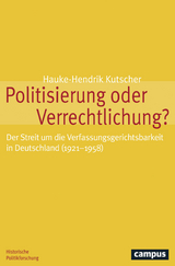 Politisierung oder Verrechtlichung? - Hauke-Hendrik Kutscher