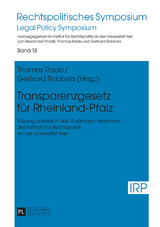 Transparenzgesetz für Rheinland-Pfalz - 