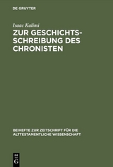 Zur Geschichtsschreibung des Chronisten - Isaac Kalimi