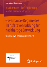 Governance-Regime des Transfers von Bildung für nachhaltige Entwicklung - 