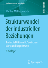 Strukturwandel der industriellen Beziehungen - Walther Müller-Jentsch